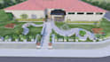 design backyard, frontyard with landscape rendering
