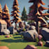 make 3d low poly models for your unreal and unity game