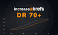 increase ahrefs domain rating dr70 plus with a safe way