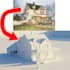 make a 3d printable model of a house or office