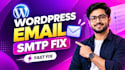 create fix wordpress form email not sending issue wp mail  smtp server issue