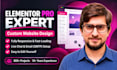 design a professional website with elementor pro