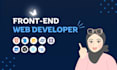 do the front end web development using reactjs, nextjs