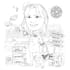create funny caricature e papiro di laurea