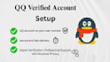 help you setup a qq account on your own number