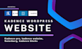 build wordpress website with kadence, kadence blocks, gutenberg, kadence pro