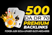 do high DR 70 tf 35 SEO dofollow backlinks