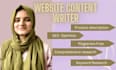 do SEO website content and website copywriting  services