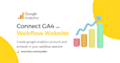 create google analytics for webflow website