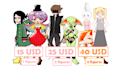design your character with my anime styl
