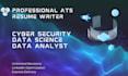 craft and edit data science, data analyst, cyber security, soc analyst resume