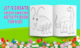 create dot to dot colouring activity book