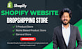 design and develop a high converting shopify website or ecommerce store
