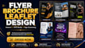 design professional flyer, brochure and leaflet for your business