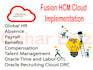 providing oracle fusion cloud implementation