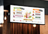 design digital tv screen menu restaurant menu design