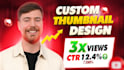 design clickbait crypto,nft, trading, finance youtube thumbnail