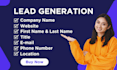 do b2b lead generation from roofing, hvac, landscaping and any industry