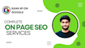 do professional on page seo optimization for wordpress sites