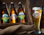 make a modern beer, craft brewery logo