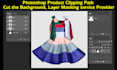 do clipping path product photo cut the background removal layer mask as expert