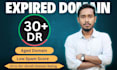 find and research high 30dr aged expired domain