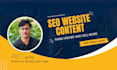 write SEO website content, website copywriting, website copy