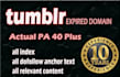 find tumblr expired domain make dofollow backlinks with relevant content