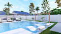 do garden and patio 3d landscape design