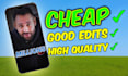 make a high quality short video