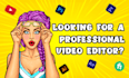 do professional video editing and post production