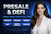 create presale staking bridge defi privacy rwa dapp smart contract on solana evm