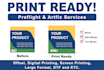 do prepress service, makes your file ready to print