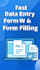do fast and accurate data entry PDF to word excel and form filling