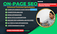 do wordpress on page optimization, gmb local setup, google maps and audit