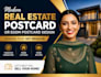 design real estate postcard and eddm mailer