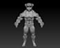 sculpt high quality 3d model and car for 3d printing