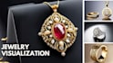 do 3d cad jewelry design and render