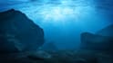 make underwater logo reveal intro