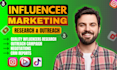 do influencer research and outreach with micro influencers for your brand