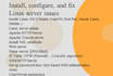 install, configure and fix linux server issues