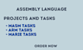 code assembly language projects and tasks in masm, x86 arm and more