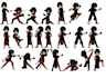 draw limbus company style chibi sprites