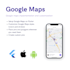 create app with google maps in flutter