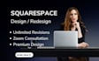 design, redesign squarespace website or build website development squarespace