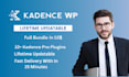install premium wordpress website design with kadence and gutenberg