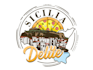 design a cutting edge, distinctive, personalized, pizza logo