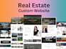 do custom real estate website in wordpress with idx