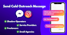 send cold marketing instagram dms for you, cold outreach dms