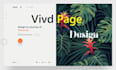make a dynamic and animated landing page